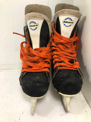Used Bauer Impact 30 Junior 04 Ice Skates Ice Hockey Skates 11339-s000133372
