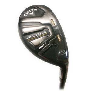 Callaway Rogue ST Max 18* 3 Hybrid/Rescue Graphite Cypher Fifty Senior Flex