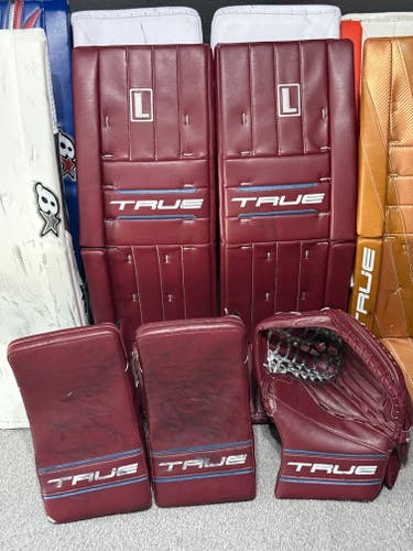 USED Maroon True Catalyst L87 Nitro Pro Regular Goalie Full Set 32+2.5 580 Break - Wedgewood