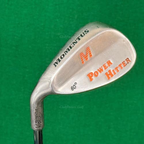 LH Momentus Golf Power Hitter 60 Lob Wedge Momentus Factory Steel Wedge Flex