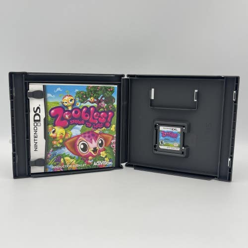 Nintendo DS - Zoobles! Spring to Life - Complete CIB w/ Manual *NEAR MINT*