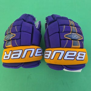 Purple Senior Bauer Nexus Pro Gloves 13"