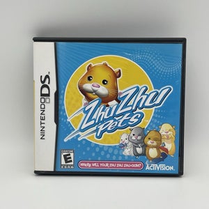 Zhu Zhu Pets(Nintendo DS) Complete CIB W/ Manual *NEAR MINT*