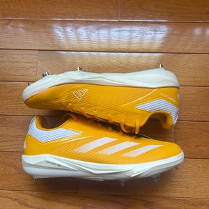 Adidas Adizero Electric BS men's baseball cleats  Yellow/White Size 12.5 NWOB