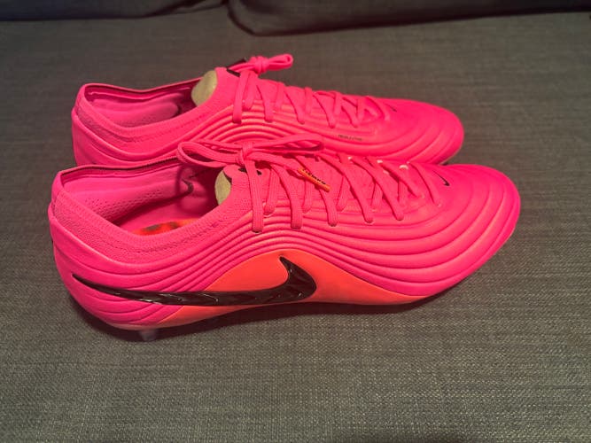 Pink Men's Size M 9.5 (W 10.5) Nike Tiempo Maestro Elite AG-PRO T Cleats (NEW)