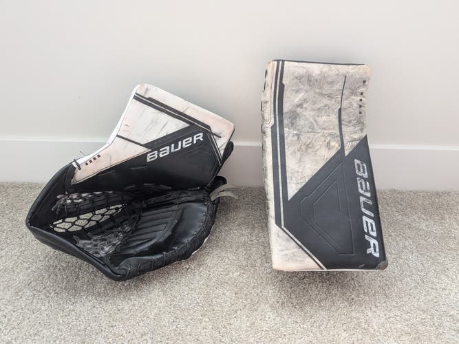 Bauer Mach Full Right Custom Glove Blocker Set