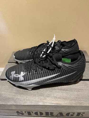 Under Armor UA Blur Pro football cleats Sz 9.5 NWOB Black