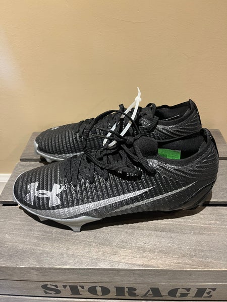 Under Armor UA Blur Pro football cleats Sz 9.5 NWOB Black