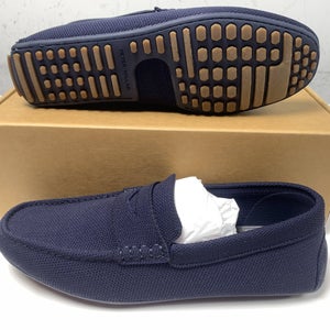 Peter Millar Cruise Knit Driver Loafers Navy Men's SZ 11.5 NEW