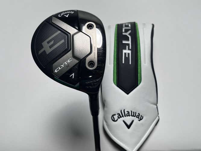 Callaway Elyte X 7 Fairway Wood 21* HZRDUS 6.0 Gen 4 Dual Torsional Stiff RH HC
