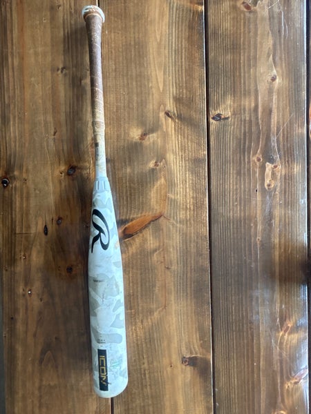2025 Rawlings Icon Composite USSSA Certified Bat (-8) 22 oz 30" (Used)