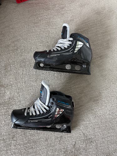 True SVH One Piece Hockey Goalie Skates Used (No steel)