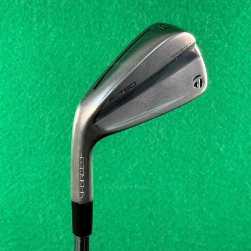 LH TaylorMade P-790 2023 Forged Single 6 Iron Dynamic Gold 105 S300 Steel Stiff