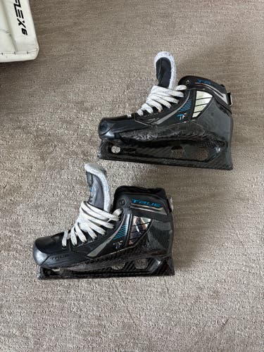 True TF9 One Piece Hockey Goalie Skates (No steel)
