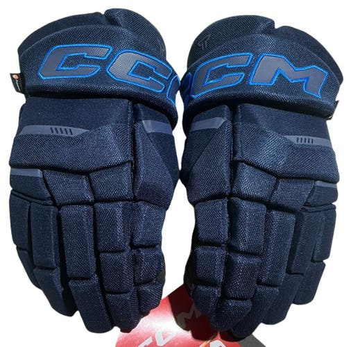 CCM Tacks XR 85 Gloves 14” Navy Blue (New) 7970 (PRICE MIGHT NEED UPDATE)
