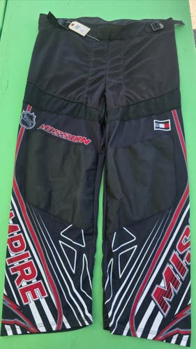 Black Senior Medium Mission Inline Pants