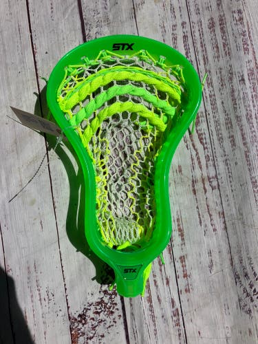 STX Stallion 1K Prism Slime Strung Head (New)