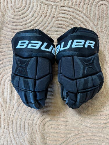 Black Bauer Supreme TotalOne MX3 Gloves 13" (Used)