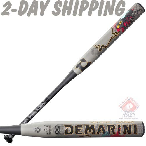 NO WRAPER-2026 DeMarini FLYSWATTER 34"/25 oz SSUSA Senior Slowpitch Softball Bat