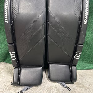 Black Intermediate Warrior Ritual G7 Pro Goalie Leg Pads (New) | 30" +1"