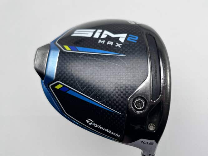 TaylorMade SIM2 MAX Driver 10.5* HZRDUS RDX Smoke 6.5 70g Extra Stiff RH