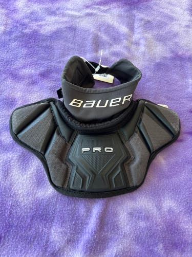 Black Junior Bauer Neck Guards, Wrist Guards, Padded Shirts & Other (Used)
