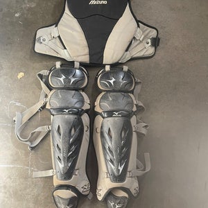Black/Gray Mizuno Samurai Catcher's Set (Used)