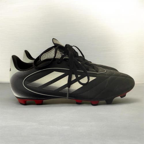 Adidas Goletto VIII FG (Black/White/Red) Unisex Size M 7.5 (W 8.5) Turf Cleats Cleat