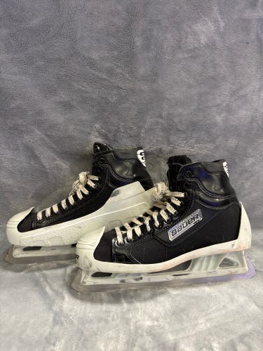 Senior Bauer Supreme NXG Hockey Goalie Skates Regular Width Pro Stock 10 (Used)