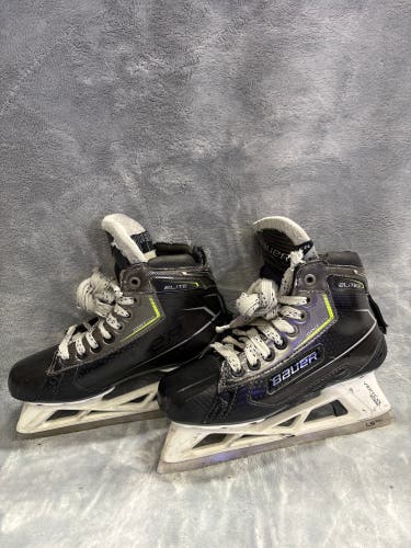 Junior Bauer Elite Hockey Goalie Skates Size 4 (Used)