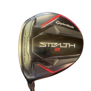 TaylorMade Golf Club Stealth 2 3 Wood LH Used 15°