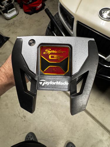 Men's TaylorMade Spider Gt Mallet Left Hand Putter Steel Shaft 35" (Used)