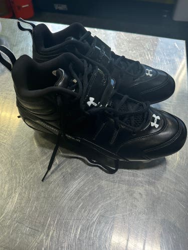 Black Men's Size M 10.5 (W 11.5) Adult Under Armour (New)