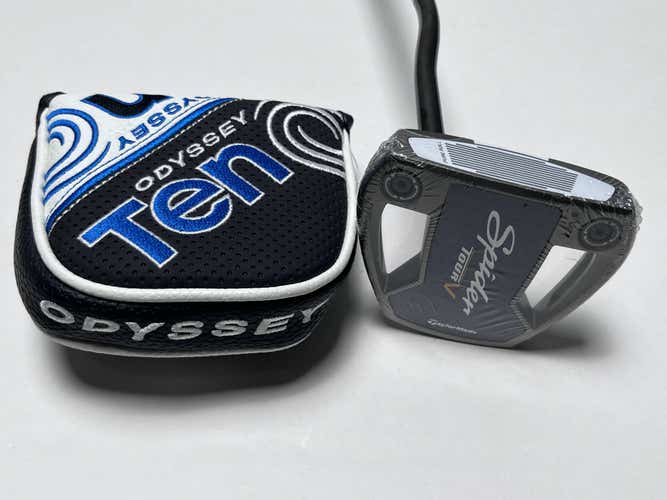 LEFTY TaylorMade Spider Tour V Double Bend V7 Putter 35.5" Mens LH HC NEW
