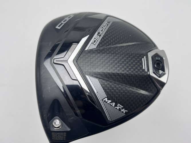 Cobra DS-ADAPT MAX K Driver 10.5* Project X Denali Red 5.0 50g Senior LH
