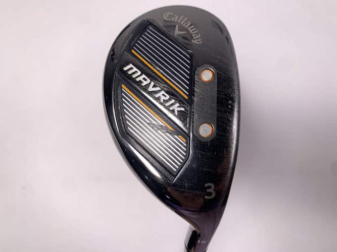 Callaway Mavrik 3 Hybrid 18* Project X Catalyst 5.5 65g Regular Graphite Mens RH