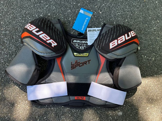 Medium Junior Bauer Lil Sport Shoulder Pads (New)