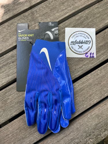 Nike Vapor Knit 4.0 V2 Football Gloves * NFL Stock * NWT Size 3XL (DX4529-419)