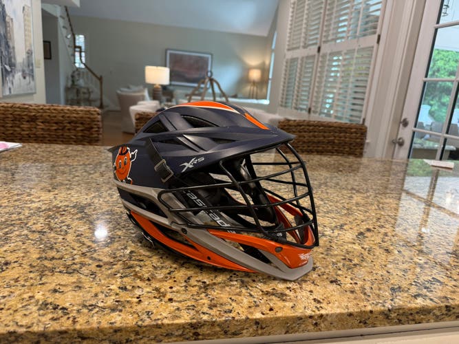 (2023) Syracuse lacrosse helmet *Game worn!*
