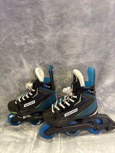 Youth Bauer XLP Adjustable Inline Skates Regular Width Size 11-1 (Used)