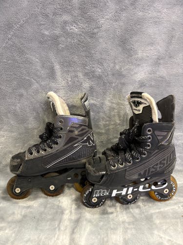 Youth Mission Inhaler AC1 Inline Skates Regular Width Size 10 (Used)