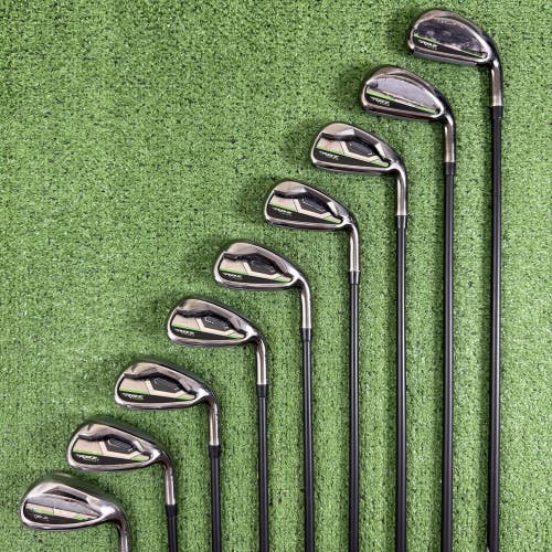 Taylormade RBZ Max Iron Set 4-PW AW SW UG65 Graphite Regular Flex