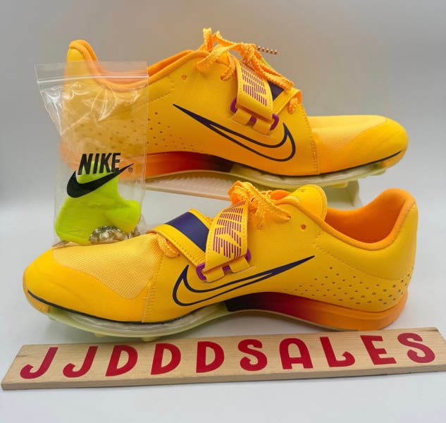 Nike Zoom LJ Long Jump Elite Citron Pulse Track Spikes  display picture 3