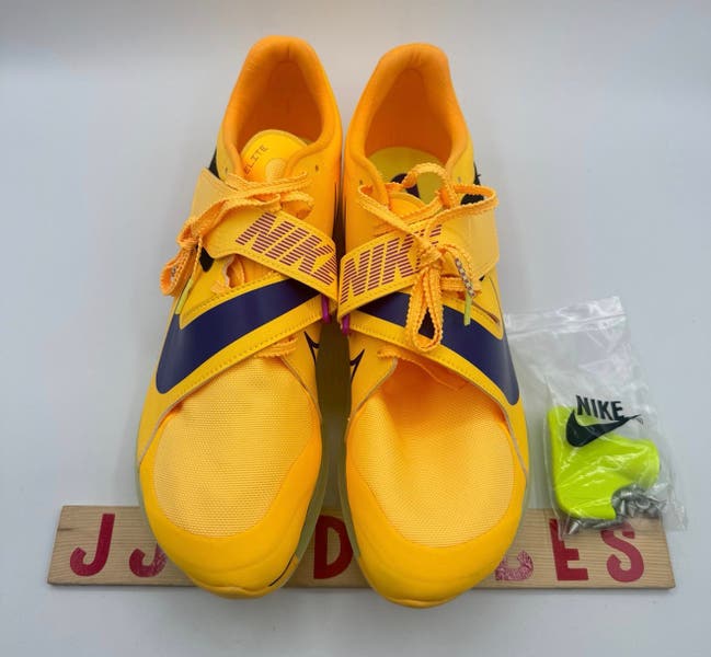 Nike Zoom LJ Long Jump Elite Citron Pulse Track Spikes  display picture 3