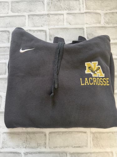 New Albany Ohio Eagles Lacrosse LAX hoodie sweatshirt L