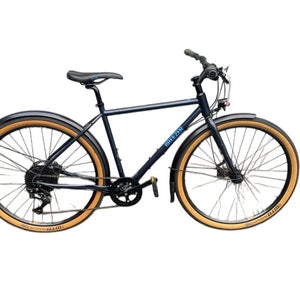 Breezer Doppler Cafe Plus Commuter Bike Navy Blue-New 49cm