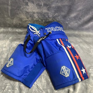 Black Junior Small Tackla Hockey Pants (Used)
