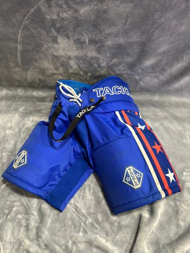 Black Junior Small Tackla Hockey Pants (Used)