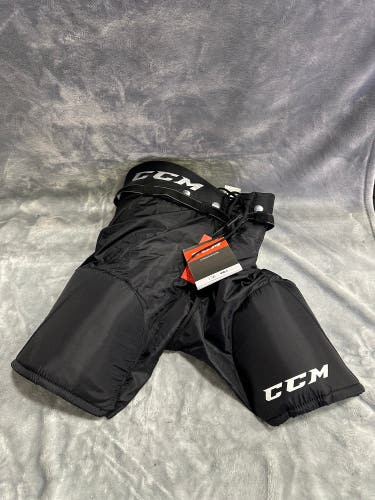 Black Junior Medium CCM Tacks 9550 Hockey Pants (New)