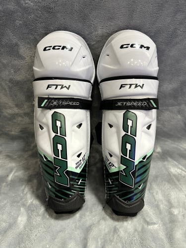 Senior CCM JetSpeed FTW Shin Pads 12" (Used)